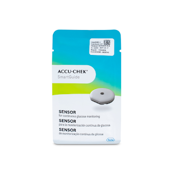 Sensor Accuchek Smart Para Monitoreo De Glucosa Caja x 1 Unidad  
