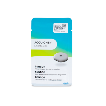 Sensor Accuchek Smart Para Monitoreo De Glucosa Caja x 1 Unidad  