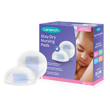 Protectores de Lactancia   Lansinoh Stay Dry x 36 und  