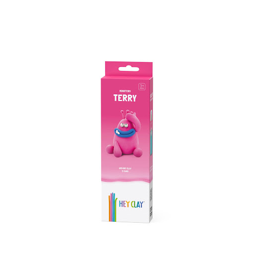 Masa Moldeable Hey Clay Monstruo Terry x 5 Colores Hey Clay Caja x 5 La masa moldeable Hey Clay está diseñada para sacarle el máximo partido al modelado, ya que es ligera, suave, maleable y agradable al tacto, lo que permite transmitir con precisión la personalidad de 