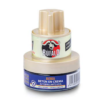 Betún Búfalo Autobrillante Crema Sin Cepillo Azul x 40 ml  