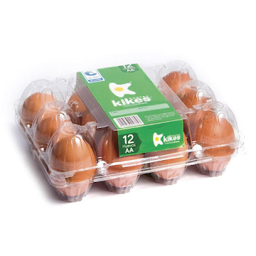 Huevos Kikes AA Pet x 12 und  
