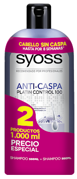 OFERTA SHAMPOO SYOSS   ANTICASPA X 500ML X2UND PRECIO ESPECIAL           