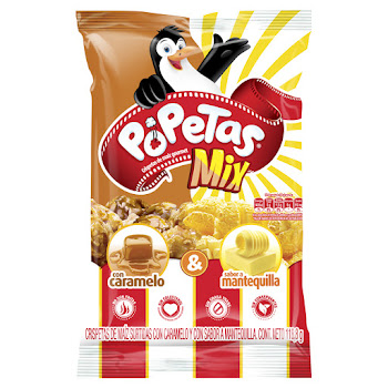 Crispetas Popetas Caramelo-Mantequilla x 132 gr  