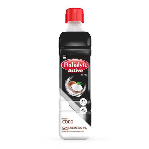 Suero Rehidratante Pedialyte Active Coco Frasco x 500 ml