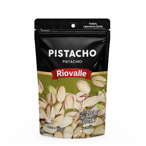 Frutos Secos Pistachos Naturales Riovalle  Megamarket Bolsa Doypack x 1