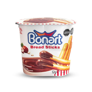 Crema de Avellana Bonart Breadsticks con Palitos de Pan x 52 gr  