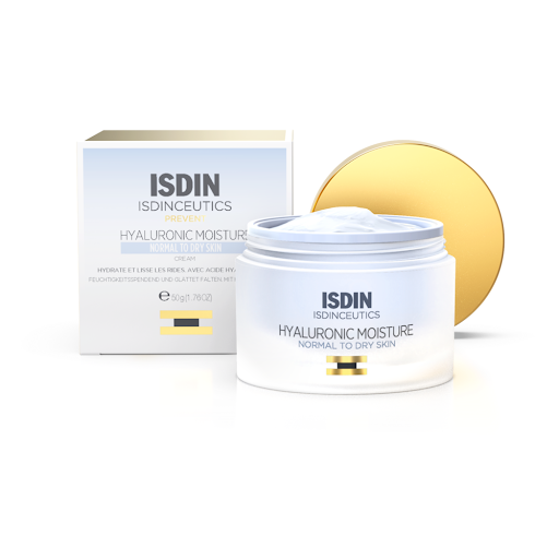 Hidrantante Facial Isdin   Isdinceutics Hyaluronic Moisture Normal To Dry Skin Tarro x 50 g