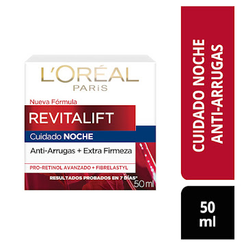 Crema Noche Loreal Paris Dermo Expertise Clásica Antiarrugas  