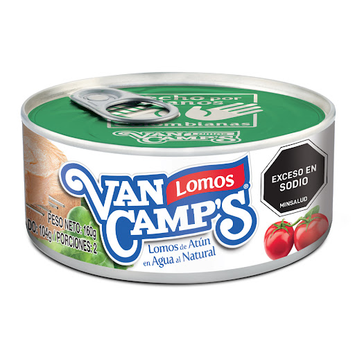 Atún Van Camps Lomitos En Agua x 160 gr
