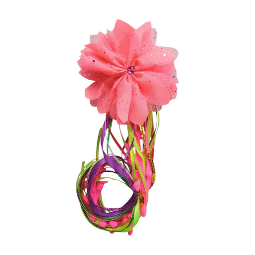 Pinza Para Cabello   Aplique De Flor x 1 Und