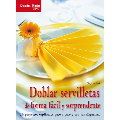 Doblar Servilletas De Forma Fácil Y Sorprendente Editorial Del Drac Libro x 1.0 DOBLAR SERVILLETAS DE FORMA FÁCIL Y SORPRENDENTE   Nuevas posibilidades y técnicas de plegado de servilletas. Desde formas sencillas hasta otras más elaboradas, con elegantes variaciones y útiles cons