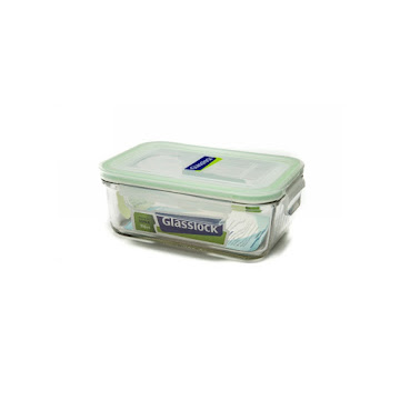 Refractarea Glasslock Vidrio Transparente Rectangular 715 ml x 1 und  