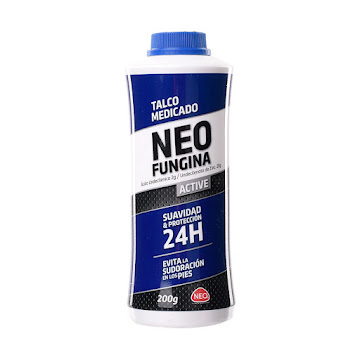 Talco Medicado Neofungina Active x 200 gr  