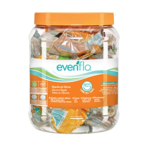 Vitrolero Mamila Chupo estandar X 36 unidades - Evenflo Evenflo Frasco x 36 Und  