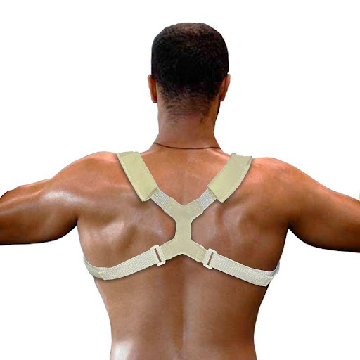 Corrector de Postura Recovery Small Recovery  x 1 Corrector de postura para hombres y mujeres, soporte de postura ajustable para aliviar el dolor de espalda superior e inferior