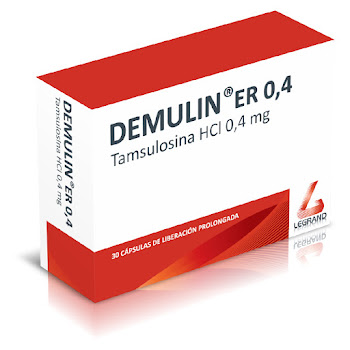 **Demulin Er 0.4 Mg Caja x 30 Capsulas Tamsulosina  