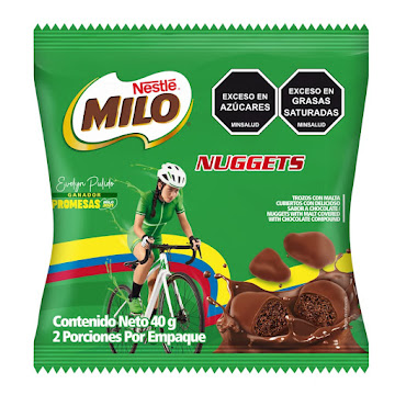 Chocolate Milo Nuggets x 40 gr  