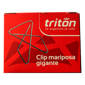 Caja De Clip Mariposa   Triton X12und                                    
