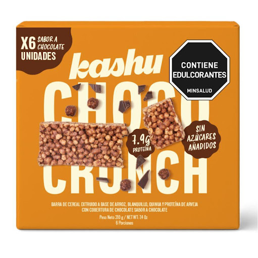 Barra con Proteína Chocolate Kashu Caja x 6