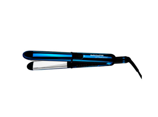 PLANCHA PROFESIONAL OPTIMA 3000 AZUL COBALTO BaBylissPRO Caja x Und *Doble Voltaje
*Placas de 1 1/4″
*Hasta 465°
*Tablero con 5 niveles de temperatura
*Se calienta en la placa interna y externa para alizar y rizar
*Cámara generadora de IONES para control de frizz
*Pun