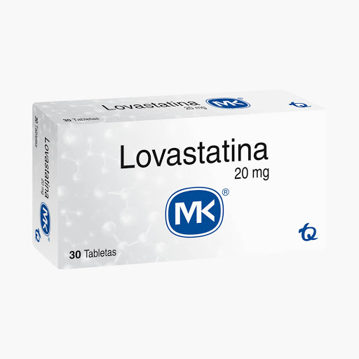 Lovastatina MK 20 mg Caja x 30 Tabletas