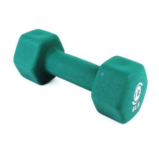 MANCUERNA NEOPRENO 6 LIBRAS Sport Fitness Individual x 1 