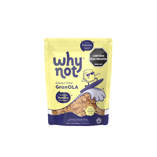 Granola Why Not Vainilla   Bolsa x 300 g