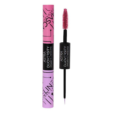 Pestañina Astra   Duoversity Delineador + Pestañina X-Tatic Fairy x 1 und  