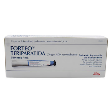 Forteo Teriparatida 250mcg/ml Cartucho Solución x 2.4 ml  