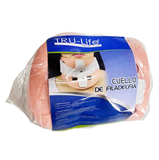 CUELLO TIPO FILADELFIA SM TRULIFE BOLSA x 1 Órtesis para la buena alineación de la columna cervical e inmovilizador de los arcos de movimiento de la misma