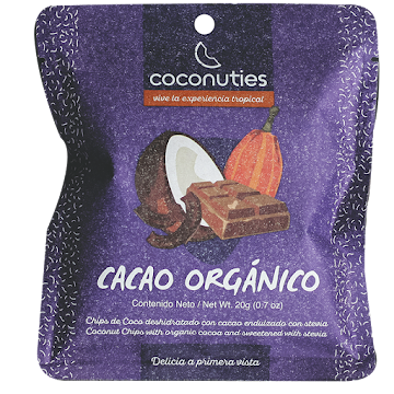 Solo Online Chips De Coco   Deshidratado Con Cacao Endulzado Con Stevia X 20 G 