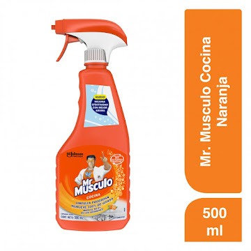 Desengrasante Mr Musculo Líquido Naranja Gatillo Frasco x 500 ml  