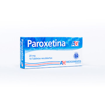 Paroxetina AG 20 mg Caja x 10 Tabletas  