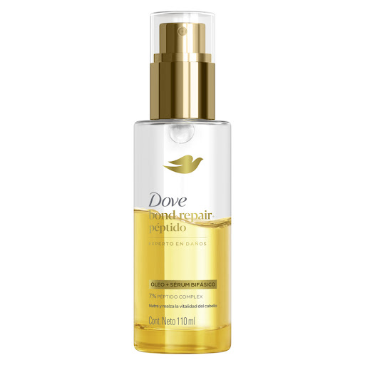 Tratamiento Sérum Dove Óleo Bifásico Bond Intense Repair + Péptido Complex Frasco x 110 ml