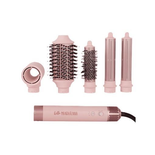 FULL BLOW(Secador + Todos Los Accesorios + Guante) Mandarinna  Kit 4 En 1 Varitas Rizadoras + Secador + 2 Cepillos Secador MANDARINNA BOG  KIT 5 EN 1 x 7 FULL BLOW 4 en 1  puedes secar tu cabello, cepillar, hacer ondas y lograr volumen que sueñas! SUPER FACIL de usar, rápido, liviano, alta potencia, poco ruido. Blow tiene control de potencia y temperat
