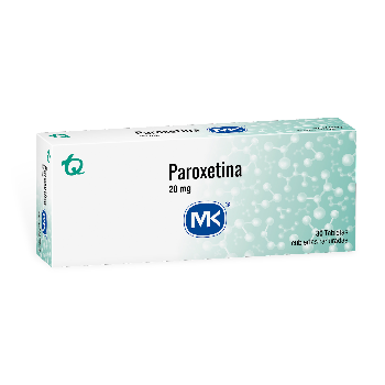 Paroxetina 20 mg Mk Caja x 30 Tabletas  