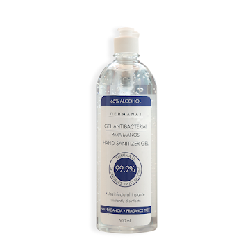 Solo Online Gel Antibacterial   Dermanat X 500ml 