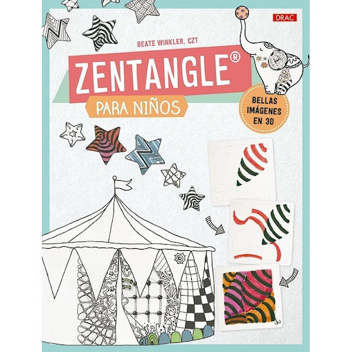 Zentangle Para Niños Editorial Del Drac Libro x 1.0 ZENTANGLE PARA NIÑOS   25 patrones auténticos de Zentangle®, explicados paso a paso, con los que los niños podrán hacer las actividades que les propone el libro y crear además sus propias composicione
