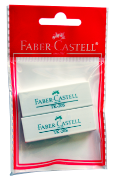 Borrador Faber Castell   de Nata X2Und                                   