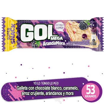 Galleta Gol Mega Aranda Mora x 53 gr  