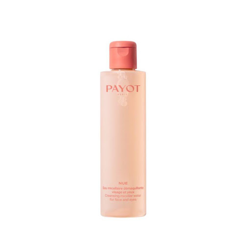 NUE AGUA MICELAR DESMAQUILLANTE  PAYOT caja x 1 Compuesta por un 99% de ingredientes de origen natural, esta agua infundida en micelas es el tratamiento ideal para las mujeres con prisa. Elimina de un solo paso el maquillaje y las impurezas del ros