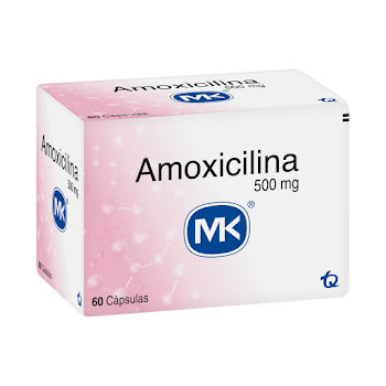 Amoxicilina MK 500 mg Caja x 60 Cápsulas  