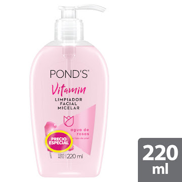 Limpiador Facial Ponds Agua De Rosas x 220 ml undefined