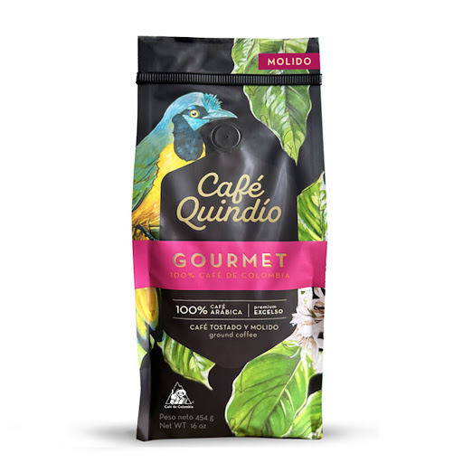 Café Quindío Gourmet   Molido Paquete x 454 gr