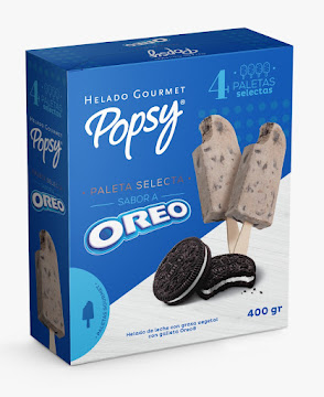 Paleta Popsy Selecta Sabor Oreo Multipack  