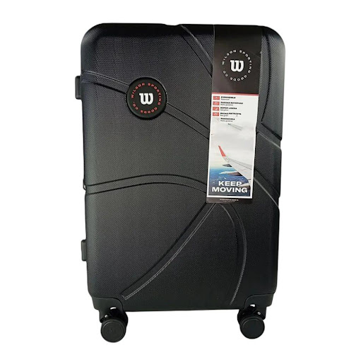 Maleta de Viaje Wilson Oviedo 20" (NEGRO) Wilson Papeleta x 1 DESCRIPCIÓN DEL PRODUCTO:Presentamos la maleta de viaje Wilson Oviedo de 20;, diseñada para acompañarte en todas tus aventuras con estilo y comodidad. Esta maleta es la opción ideal para quienes busca