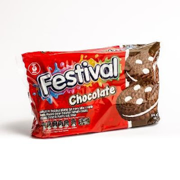 GALLETAS NOEL FESTIVAL   CHOCOLATE X12PAQ. X403G                       