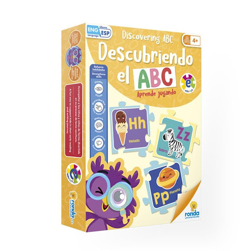 Juegos de Aprendizaje Descubriendo El Abc Ronda Ronda Caja x 1 Desarrolla y descubre el maravilloso mundo de  las letras aprendiendo y divirtiendote  a la vez.