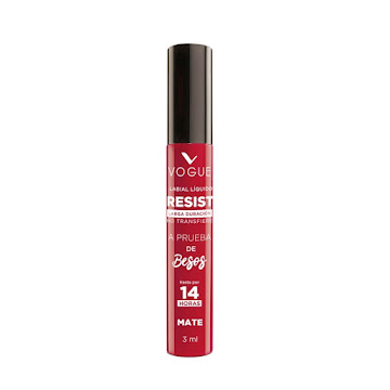 Labial Vogue Líquido Resist Decidida x 3 ml  